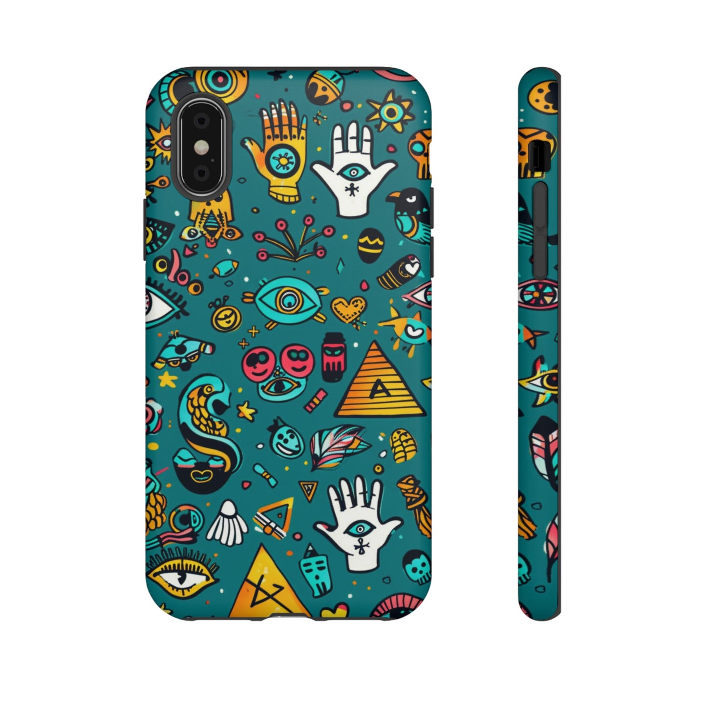 UFOs and Ancient Egypt Talisman Collage Phone Case