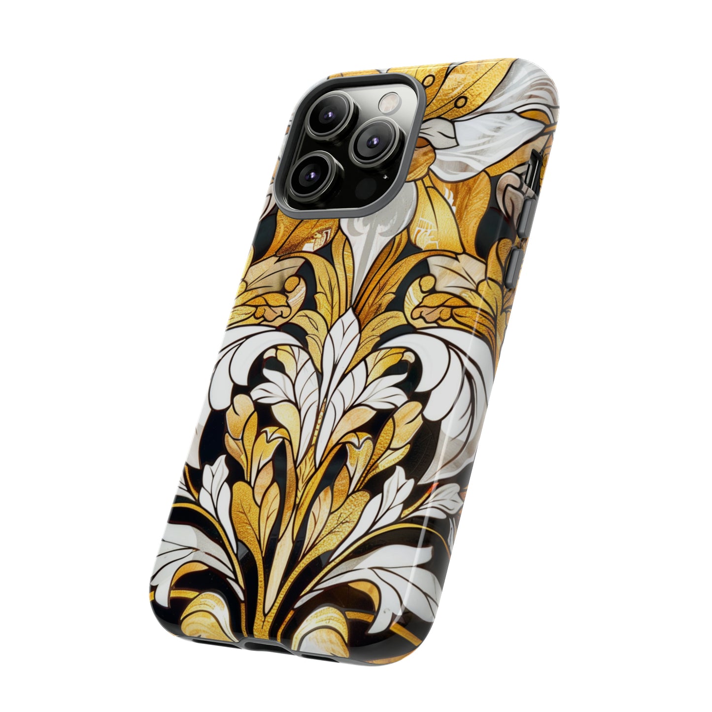 Art Deco Stained Glass floral Phone Case