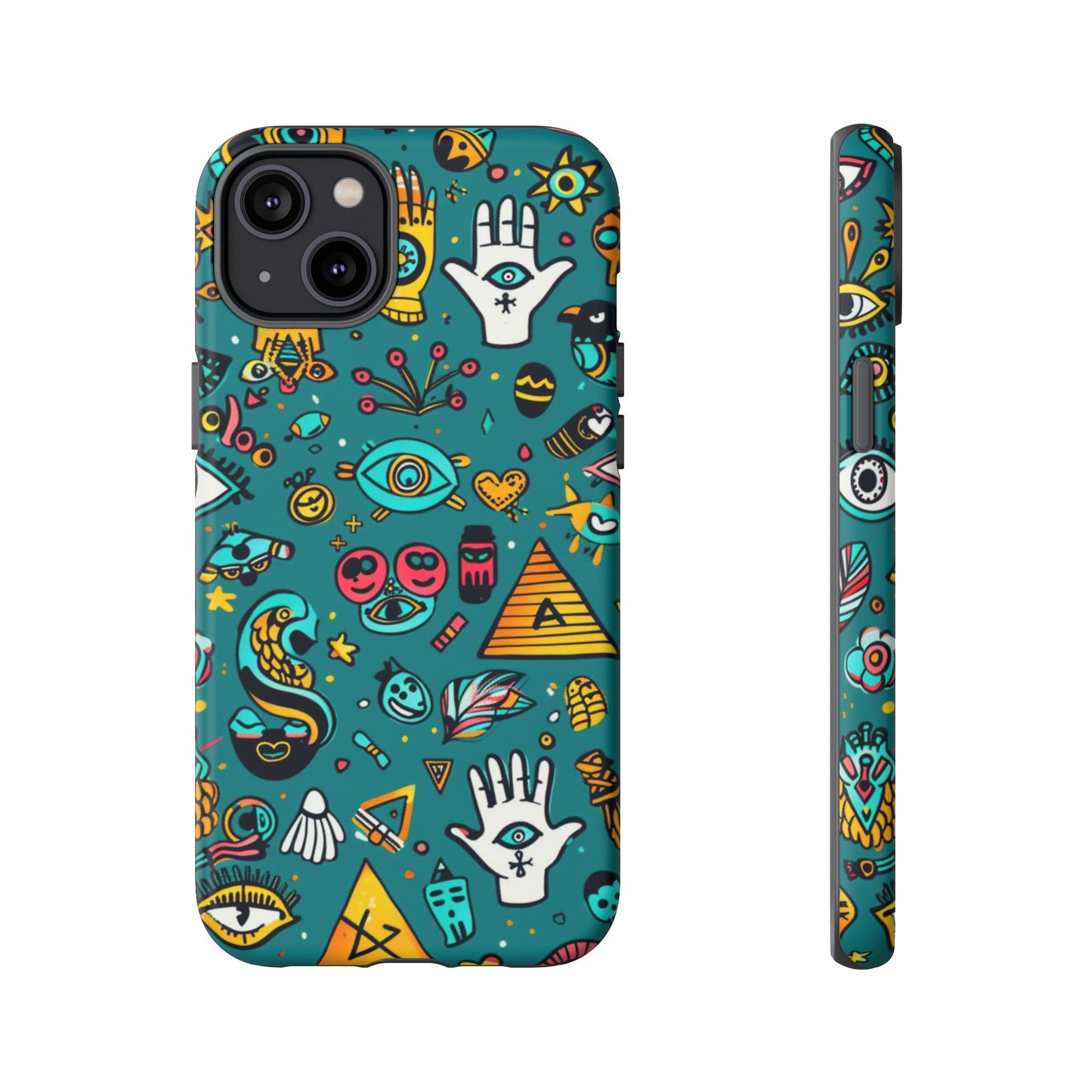 UFOs and Ancient Egypt Talisman Collage Phone Case