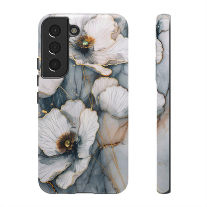 Flowers and Gold Phone Case