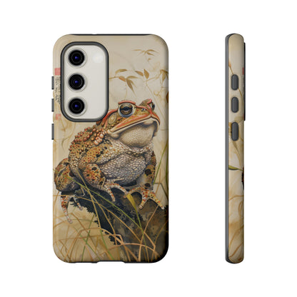 Toad on a Branch Japanese Style Art Painting Phone Case