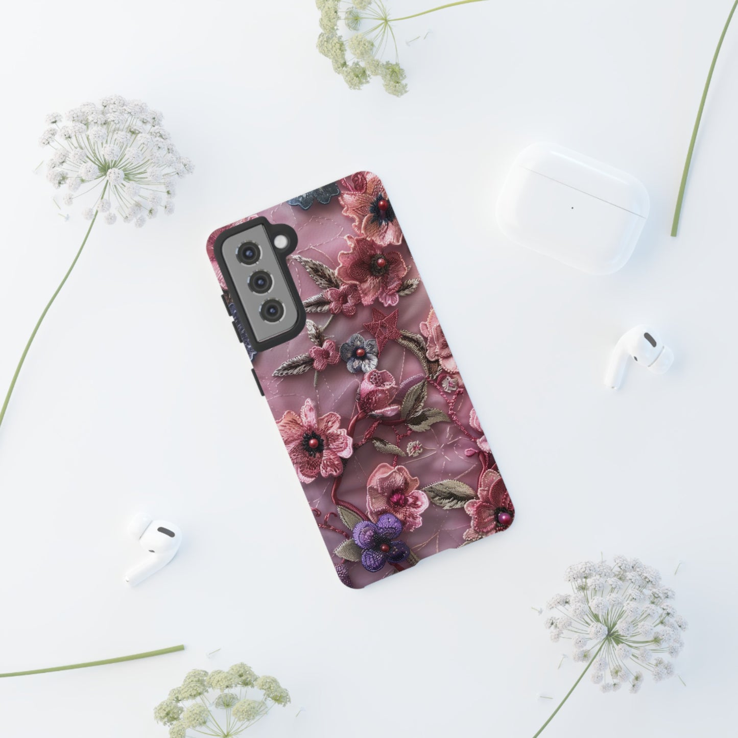 Coquette Aesthetic Floral Art Phone Case