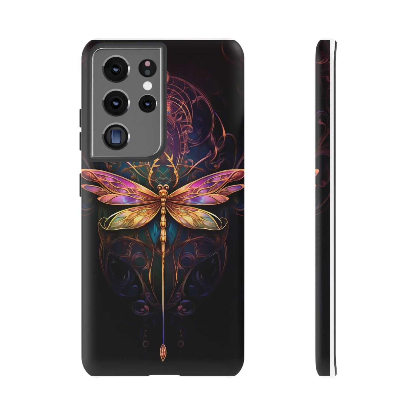 Art Nouveau Dragonfly - A Timeless Symbol of Elegance for Google Pixel, iPhone, and Samsung Cases