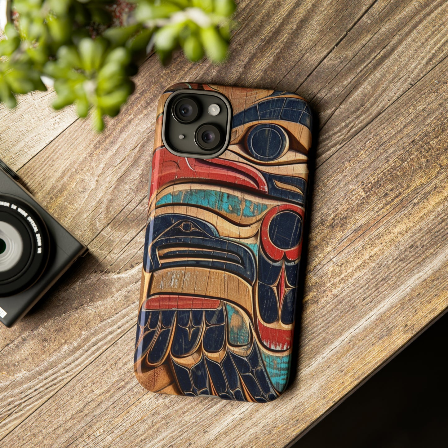 Native American Northwest Tribal Totem Phone Case