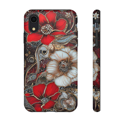 Stained Glass Floral Paisley Explosion Phone Case