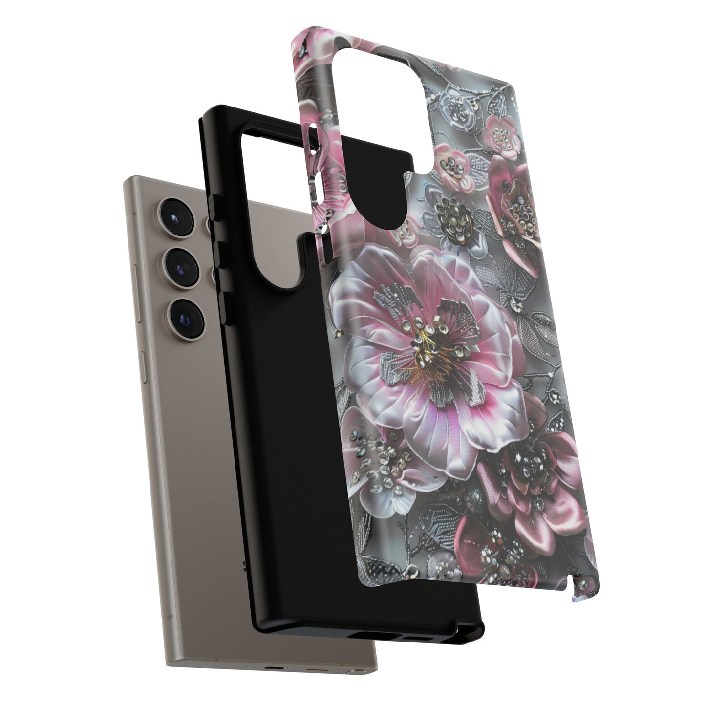 Coquette Aesthetic Floral Art iPhone 15 Case