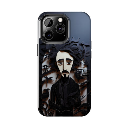 Edgar Allan Poe Gothic Halloween iPhone Case | Embrace the Dark Gothic Charm