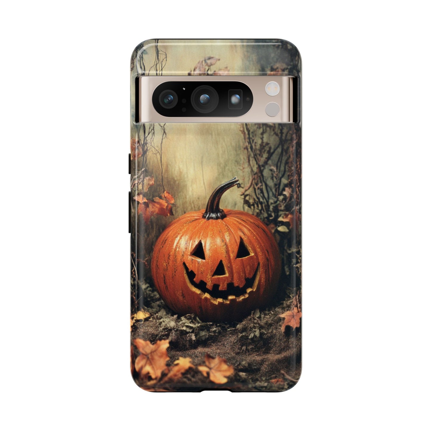 Vintage Style Halloween Jack-o'-Lantern Phone Cover