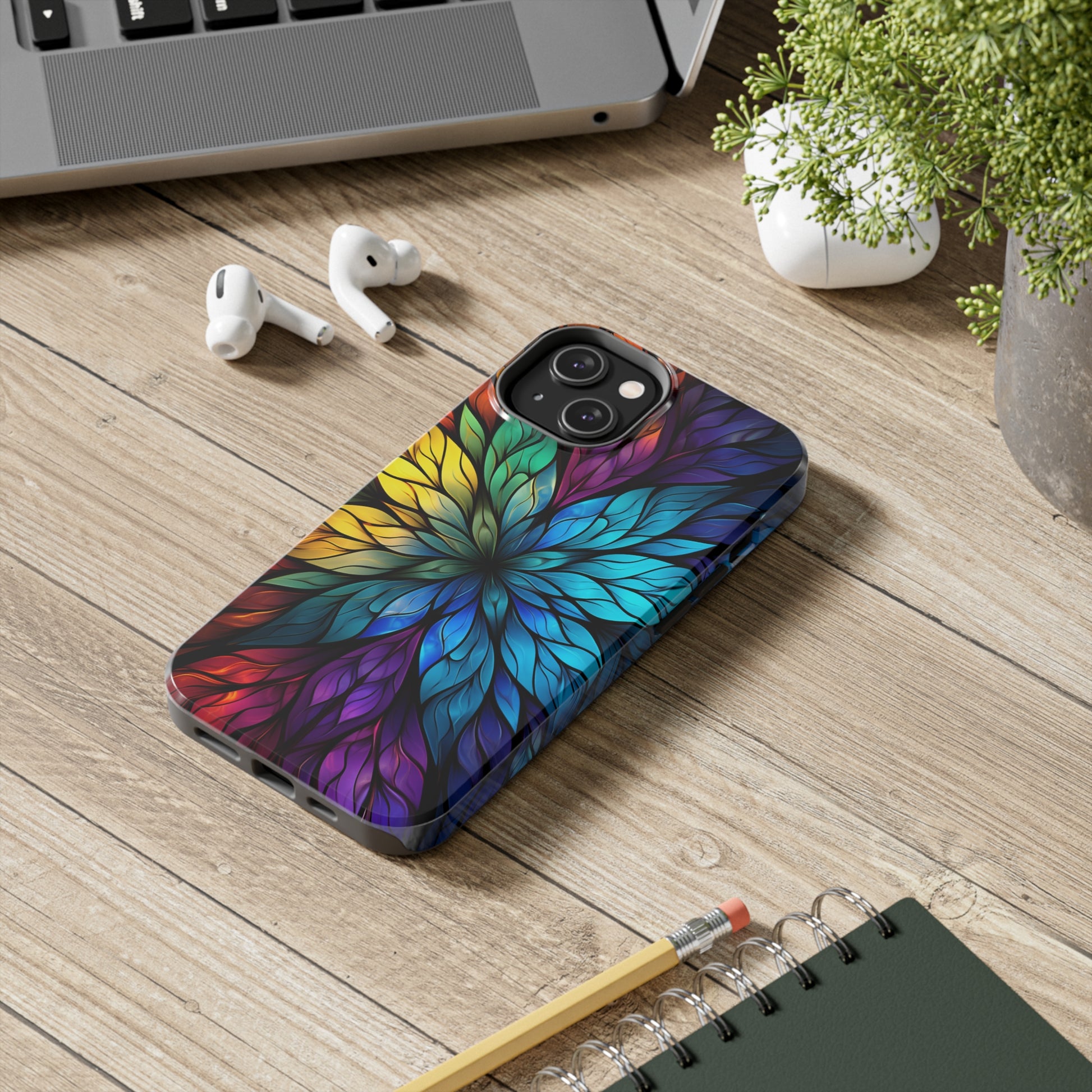 Trippy floral design case for iPhone 14 Pro Max