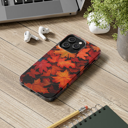 Autumn Aesthetic Fall Leaves | iPhone 14 13 12 11 Pro Max case iPhone XR XS Max Case iPhone X Case iPhone 7 Plus iPhone 8 Plus case iPhone 6 case