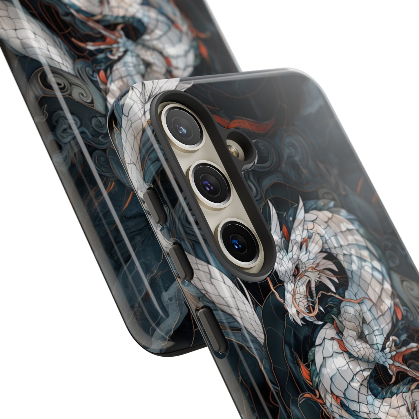 Year of the Dragon Stained Glass Illusion Phone Case