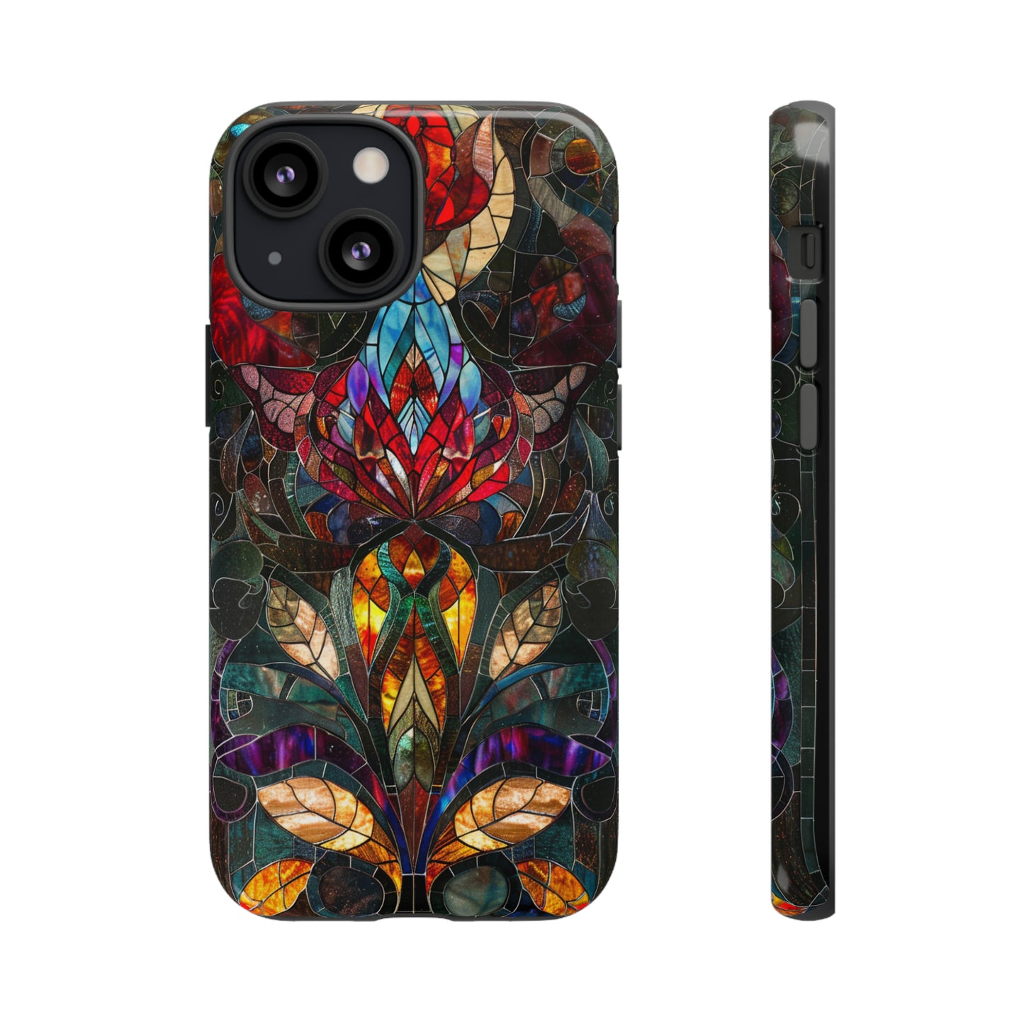 Art Deco Stained Glass floral Phone Case