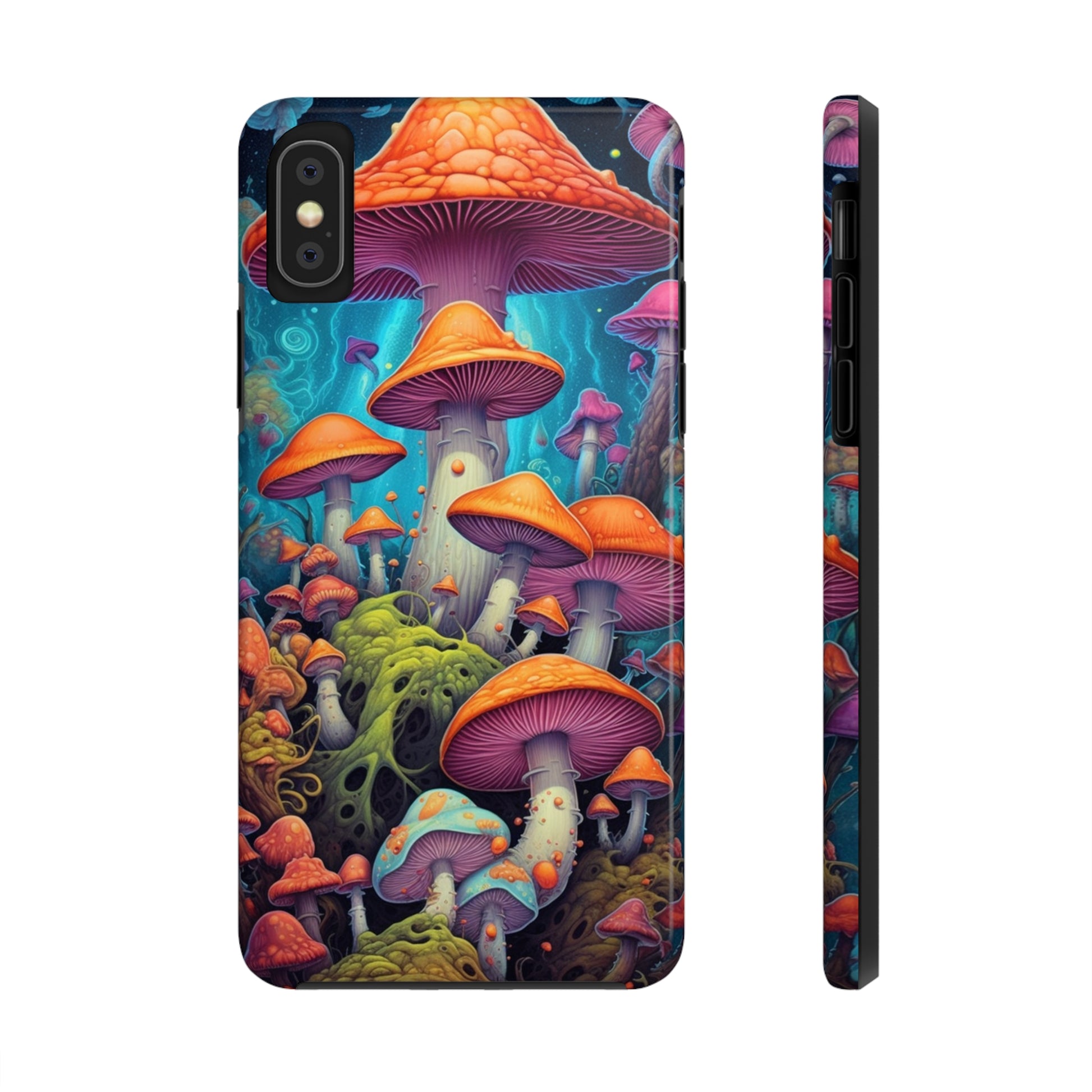 Psychedelic Magic Mushrooms iPhone Case