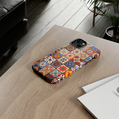 Mexican Tile Phone Case Fits all iPhone 15, Samsung and Pixel