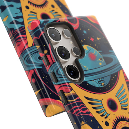 Cosmic Journey Space and Time Phone Case