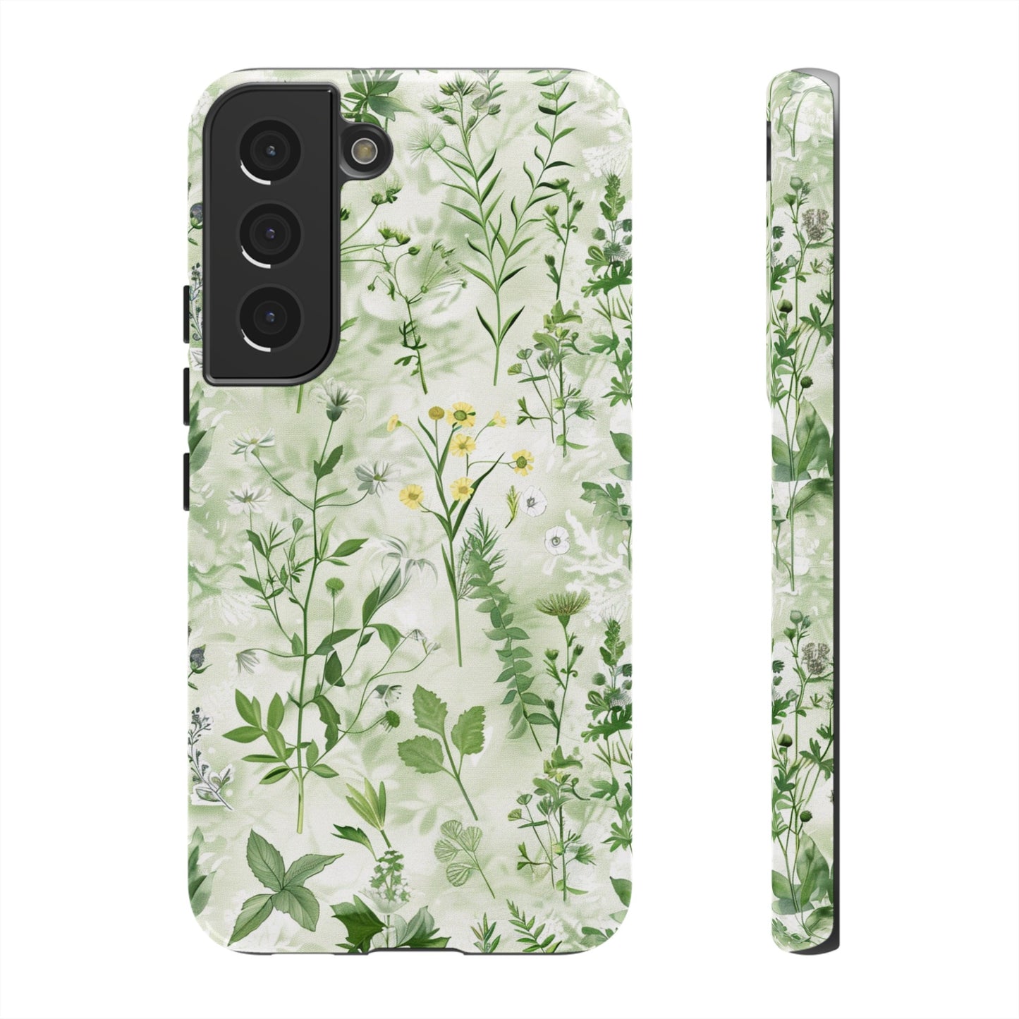 Floral Sage Green Wildflower Phone Case