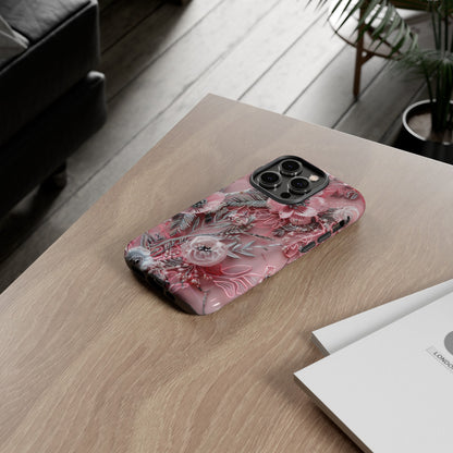 Coquette Aesthetic Floral Art Phone Case