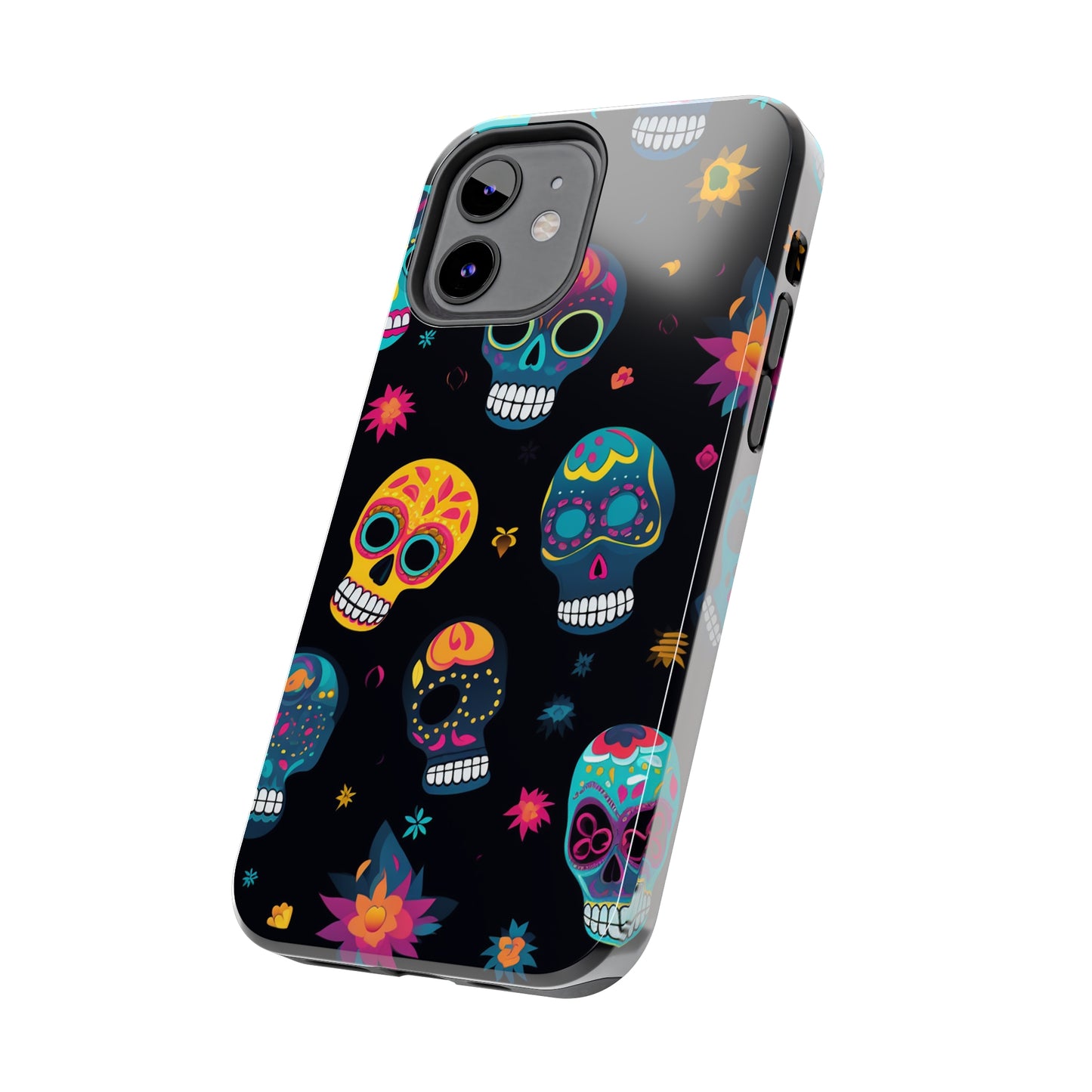 Sugar Skull iPhone Case | Day of the Dead Elegance for Apple iPhone Models