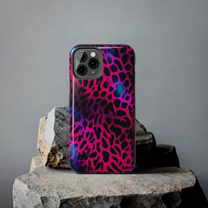 Wild Child: Trippy Leopard Spots Mystique | Dynamic iPhone Case