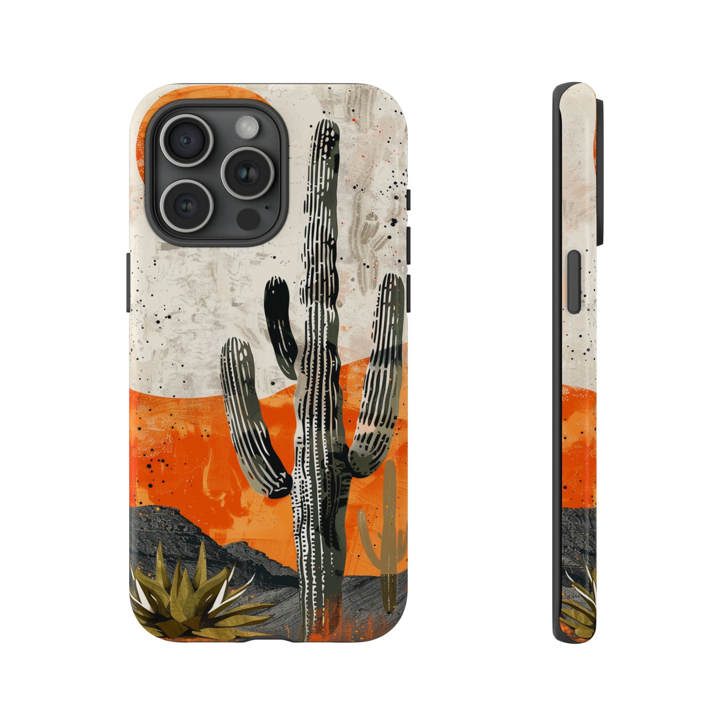 Desert Cactus Western iPhone Case