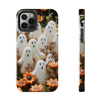 Sweet Spook: Cute Halloween Cookie Ghost | Adorable & Festive Accessory for iPhone Models 11 through 14 Pro Max