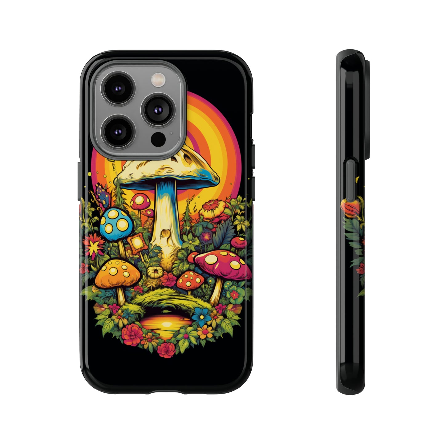 Psychedelic Art Mushroom Phone Case