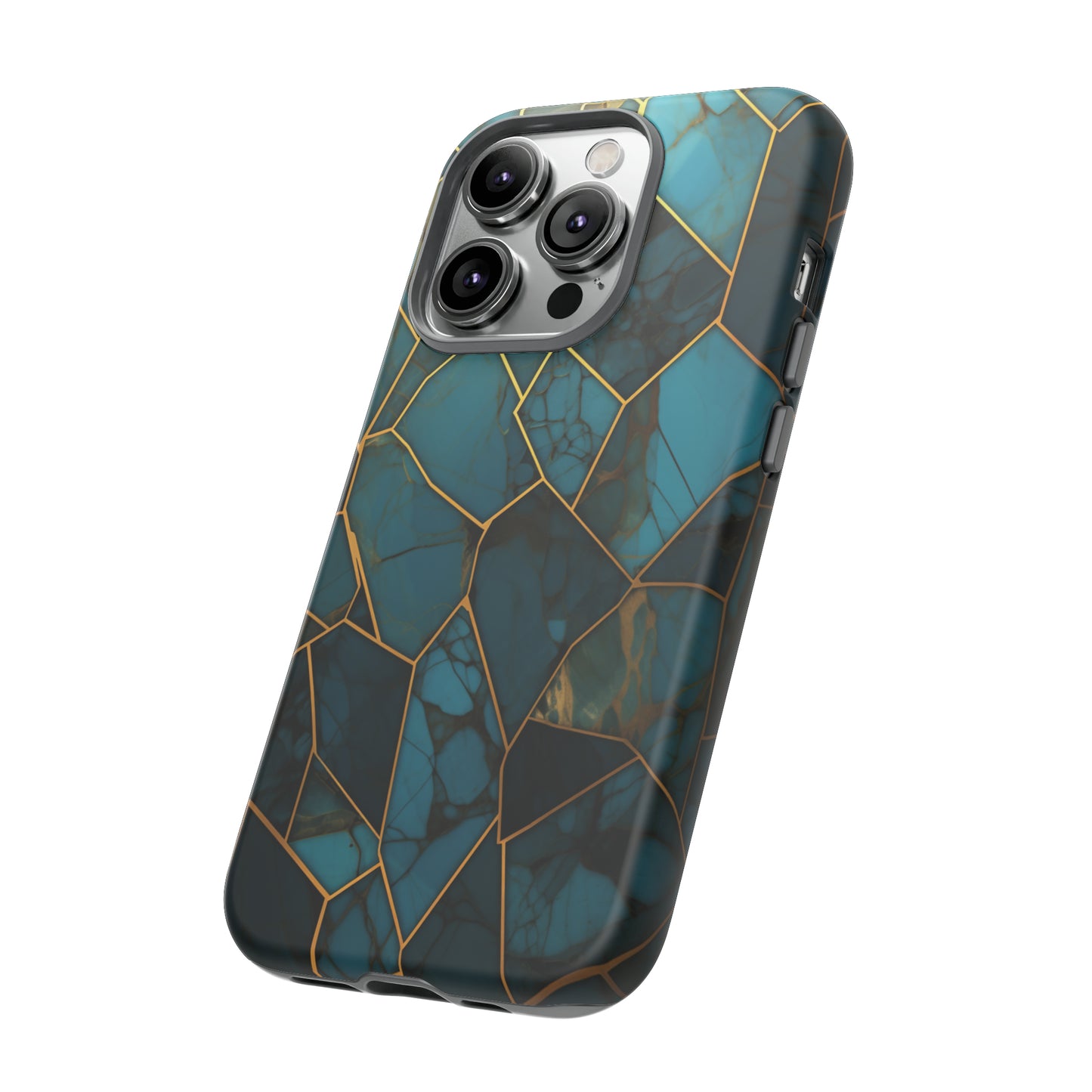 Abstract Mosaic Phone Case for iPhone 15, 14, Pro Max, 13, 12 & Samsung Galaxy S23, S22, S21, Google Pixel 7