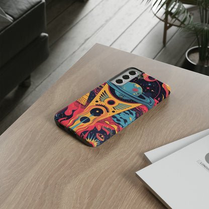 Cosmic Journey Space and Time Phone Case