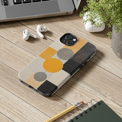 Atomic Era Meets Modern: Mid-Century Art Atomic Design Tough Case for iPhone