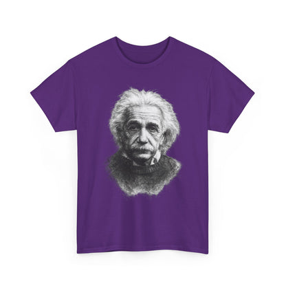 Albert Einstein Genius Physicist Retro Art T Shirt Iconic Science Graphic Tee