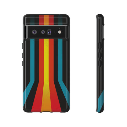 Retro Lines 1980s Flashback Phone Case