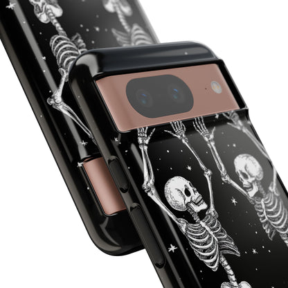 Halloween Dancing Skeletons iPhone Case