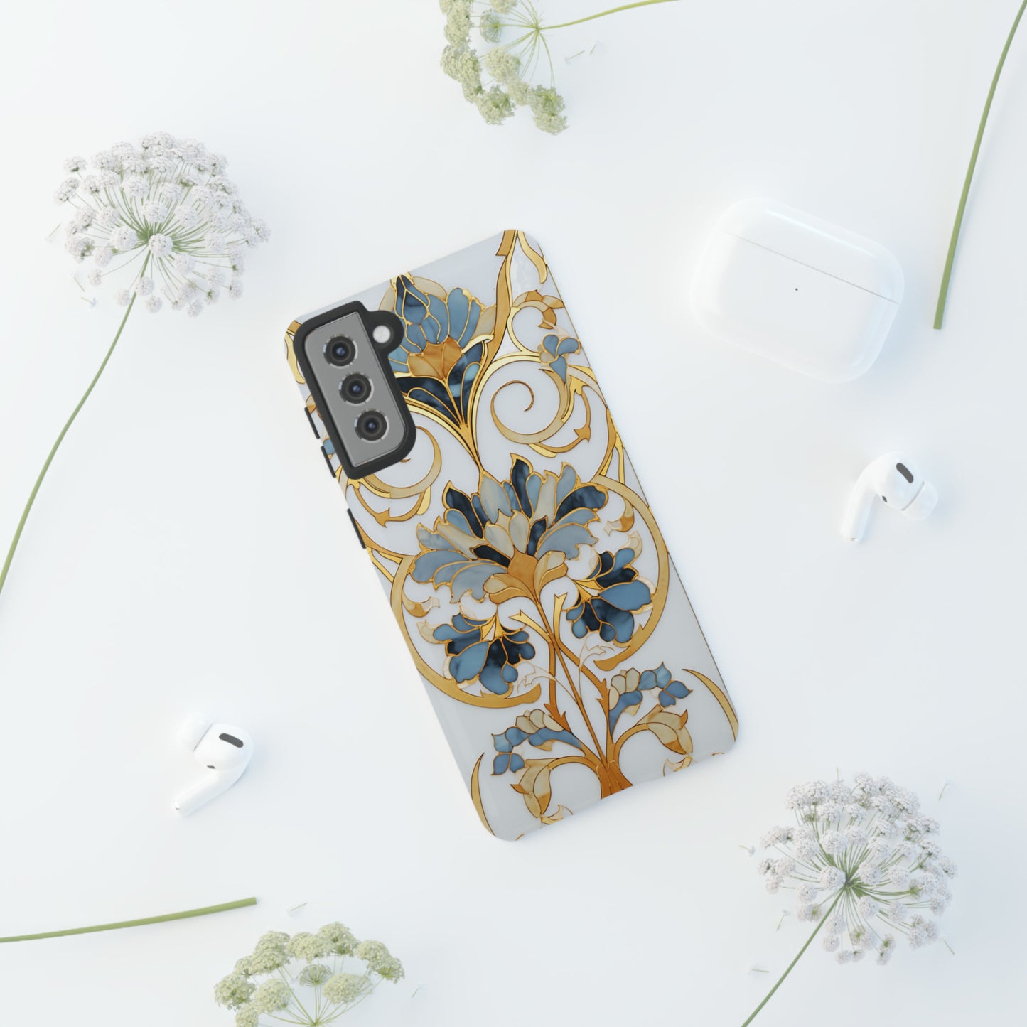 Golden Era Elegance: Art Deco Phone Case