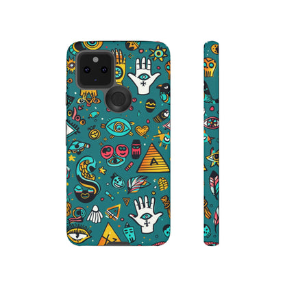 UFOs and Ancient Egypt Talisman Collage Phone Case