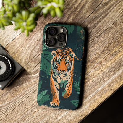 Retro Jungle Tiger Phone Case