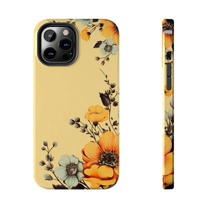 Classic Vintage Floral Case for iPhones – Timeless Elegance & Protection