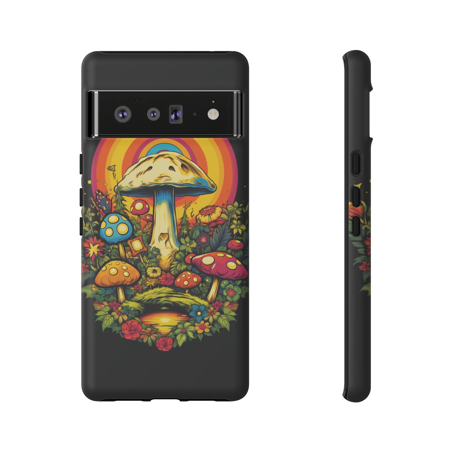 Psychedelic Art Mushroom Phone Case