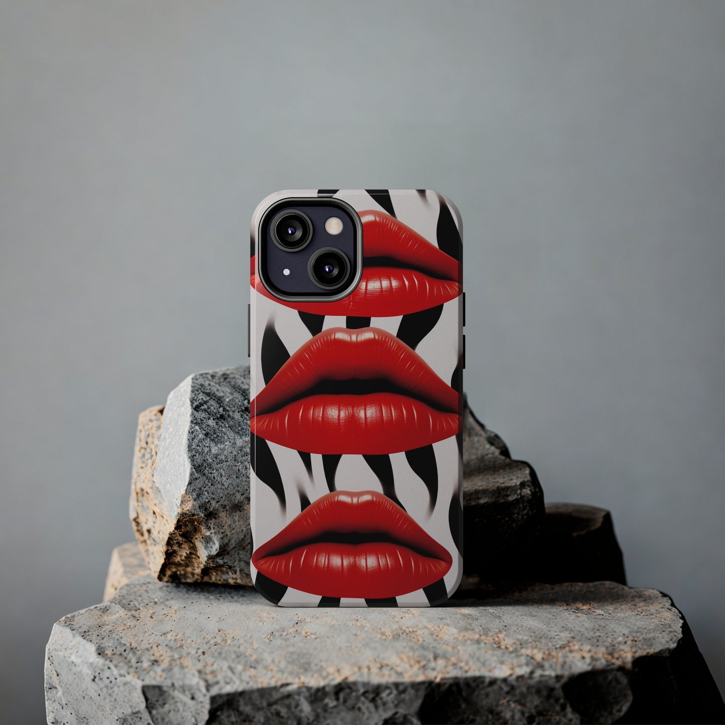 Kiss Lips iPhone Case | Expressive and Playful Design for iPhone 11, 12, 13, 14