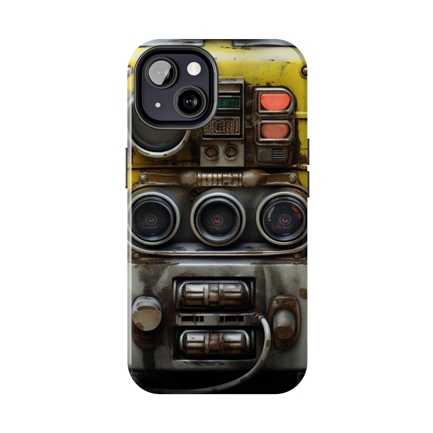 Cyberpunk Fallout Communicator iPhone Case