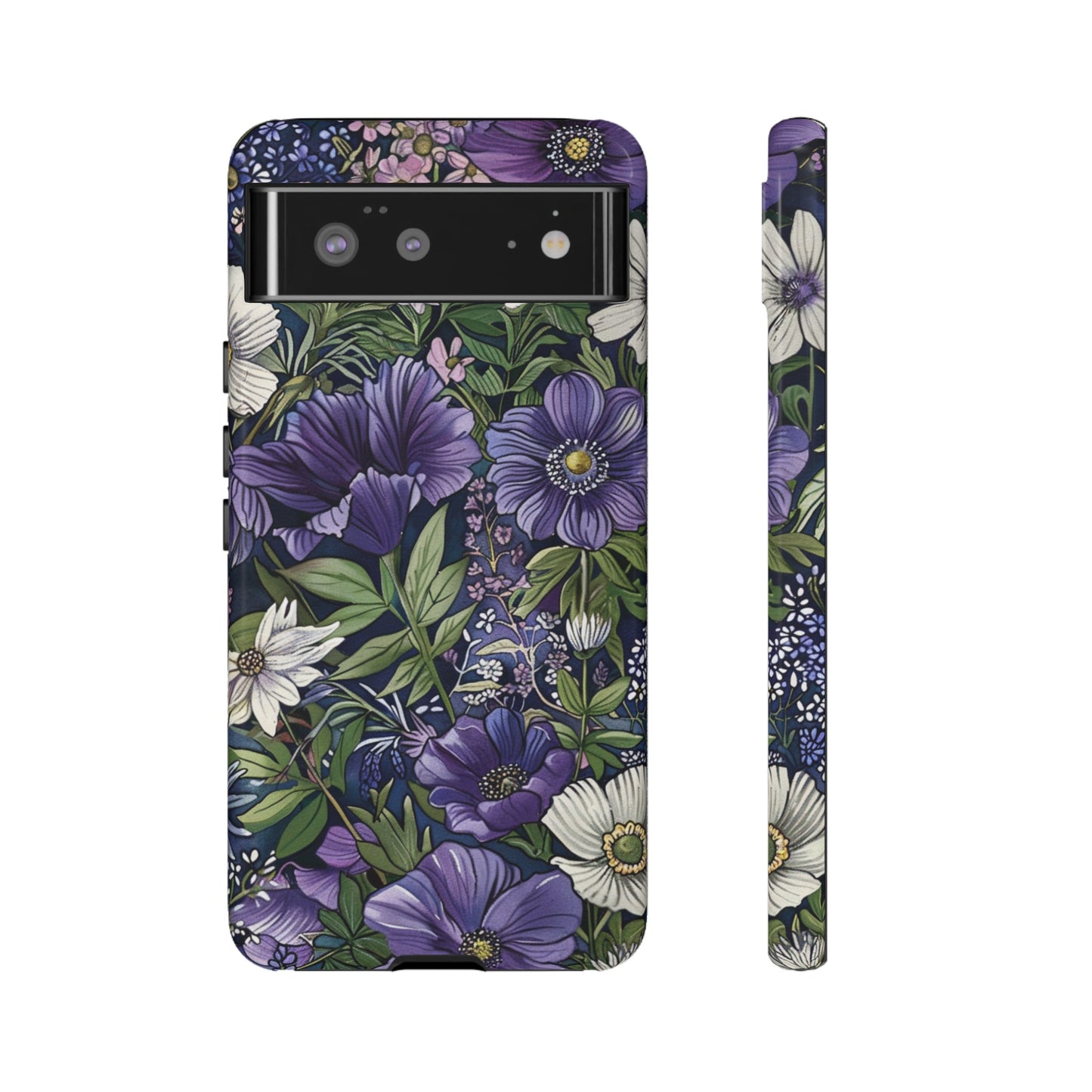 Floral Sage Purple Wildflower Phone Case