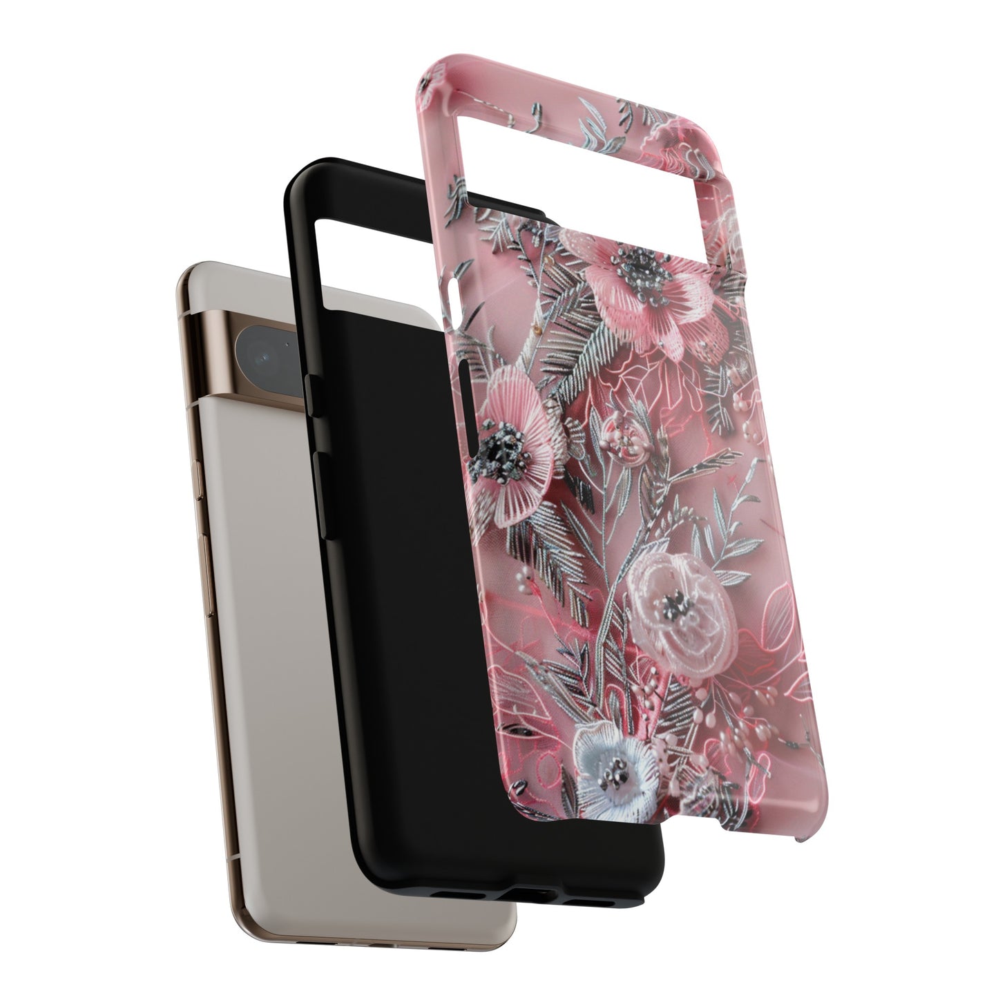 Coquette Aesthetic Floral Art Phone Case