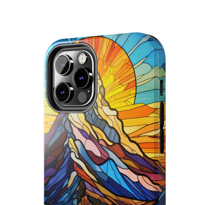 Rocky Mountain Sunrise Phone Case