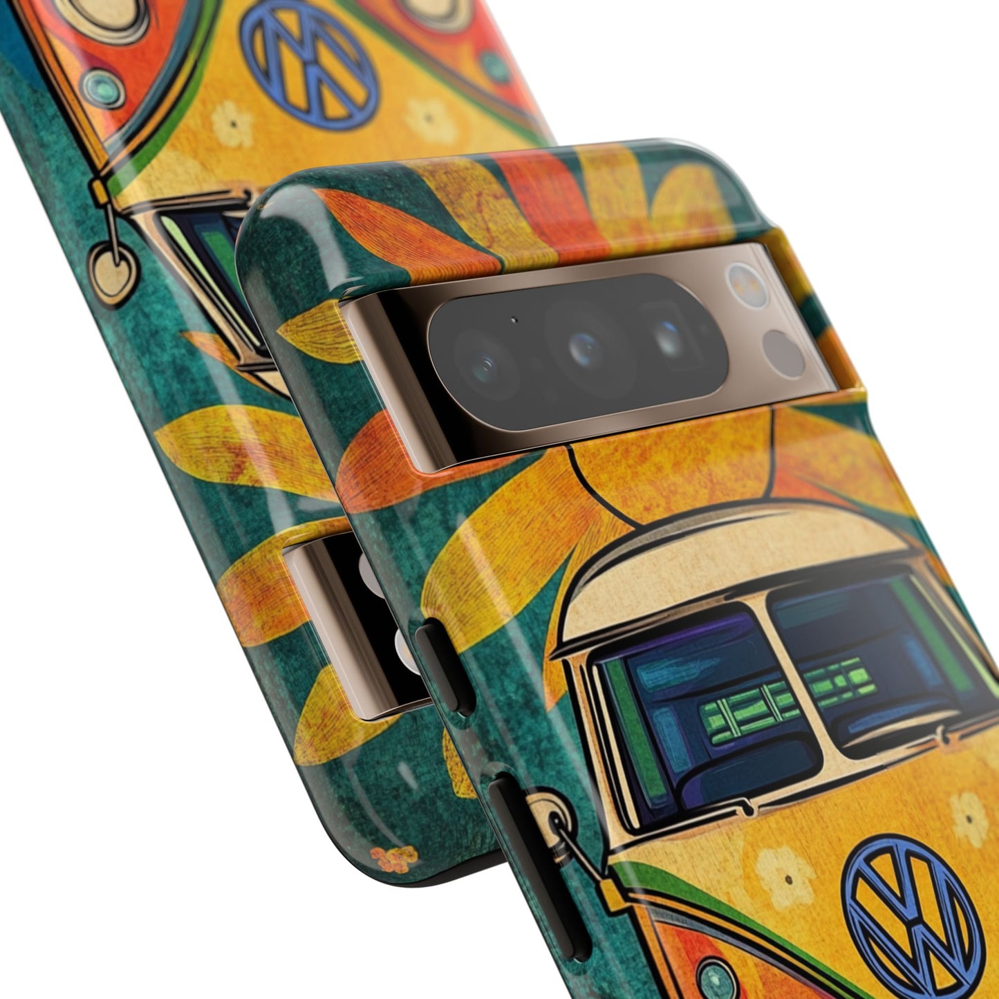 Vintage VW Hippie Van Phone Case