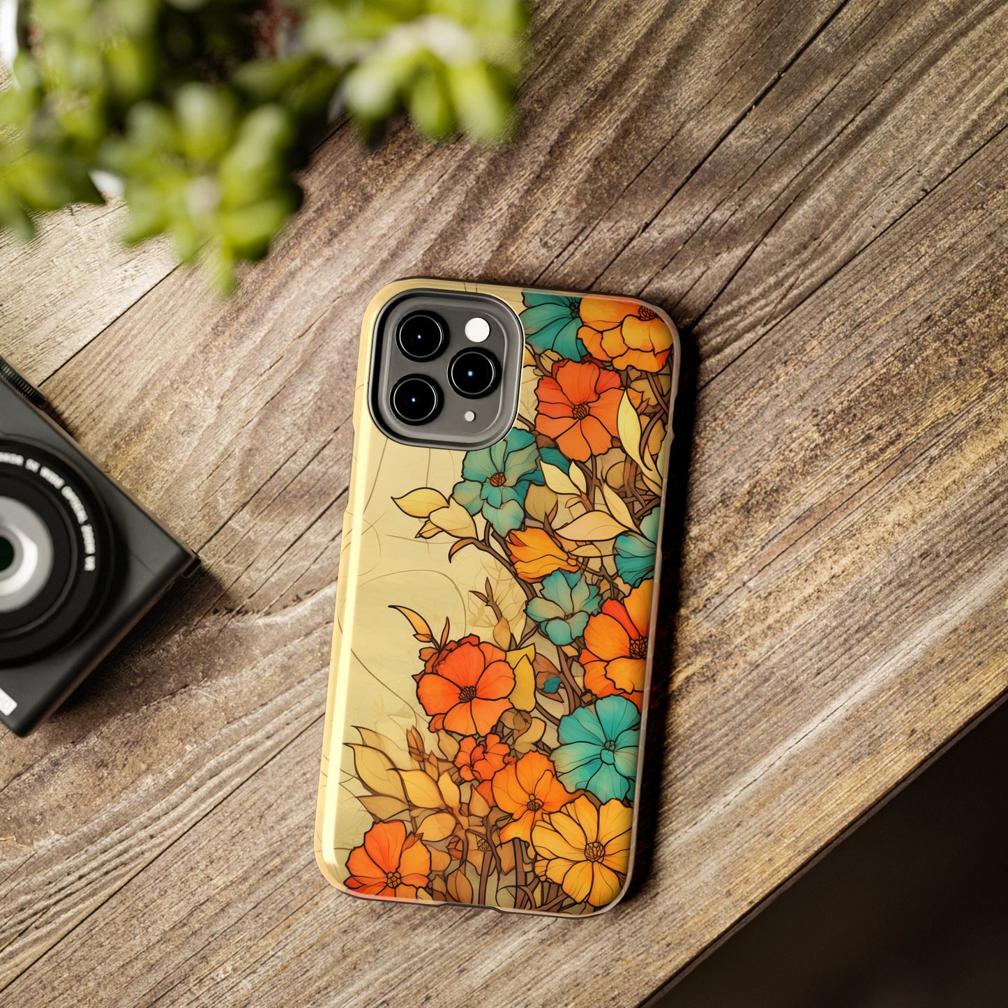 Pretty Vintage Floral iPhone Case | Elegance Meets Nostalgia in Every Detail