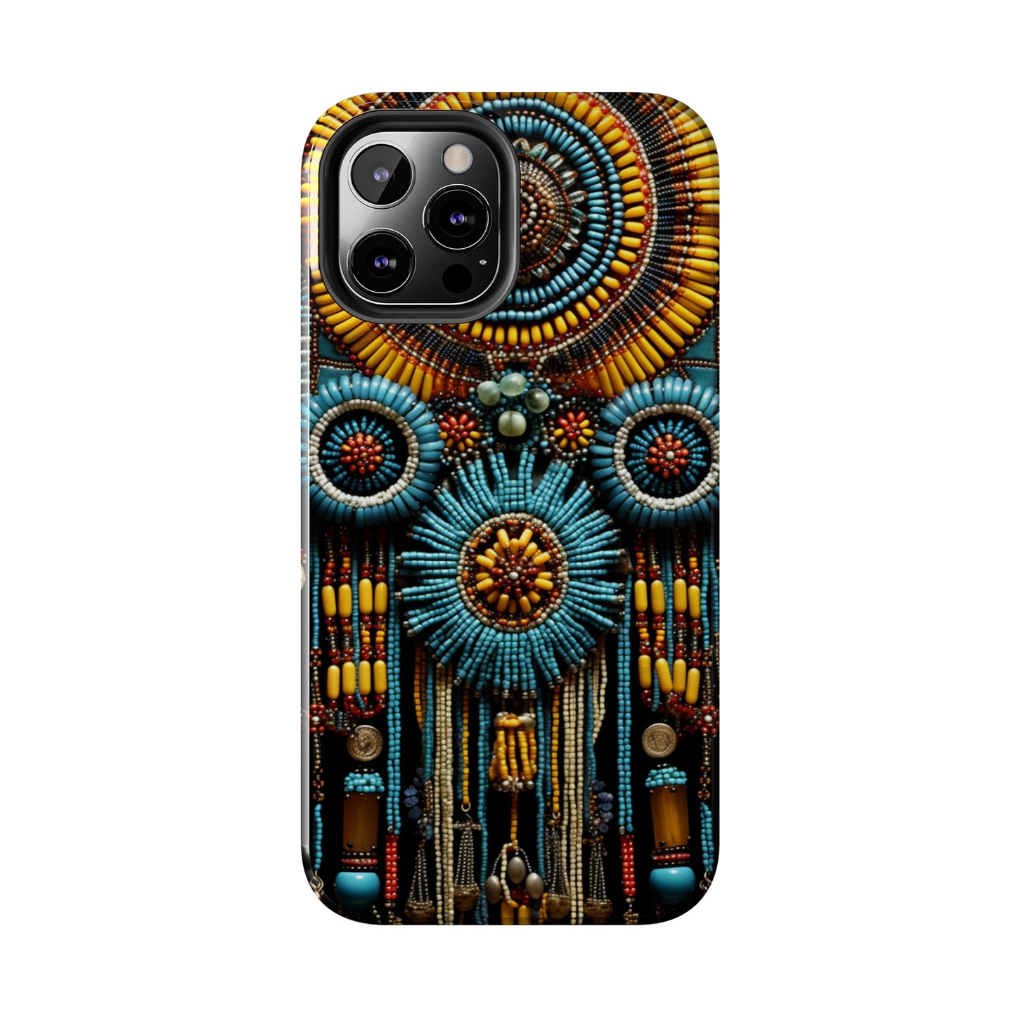 Native American Beadwork iPhone Case | Crafted Elegance with Cultural Heritage