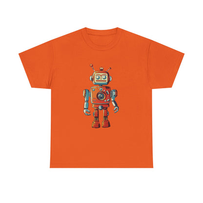 Vintage 60s Robot Toy Sci Fi T Shirt Retro Space Nerd Tee