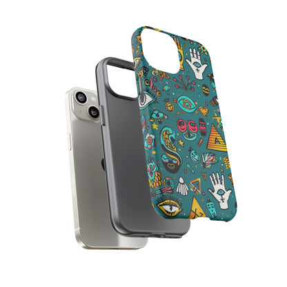 UFOs and Ancient Egypt Talisman Collage Phone Case