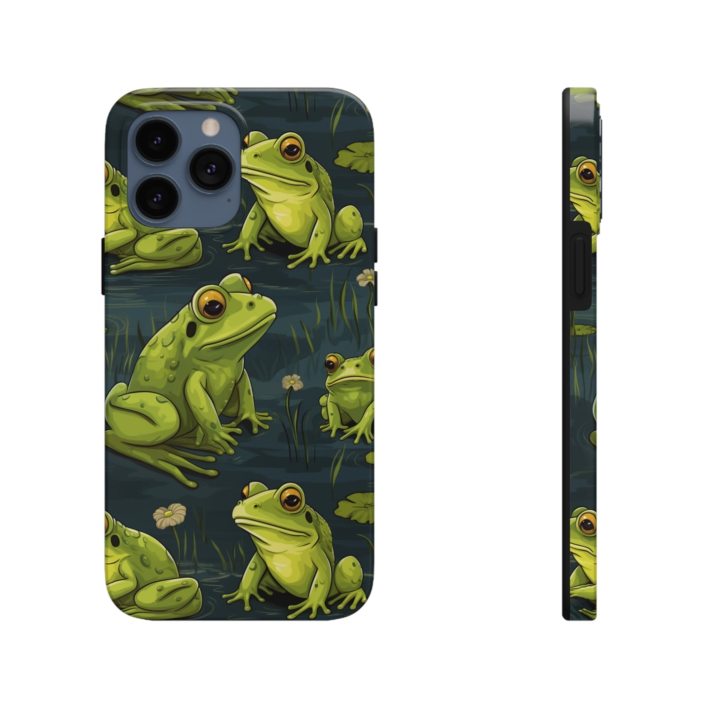 Frogs Tough iPhone Case | Embrace The Reptile Green Style and Reliable Protection