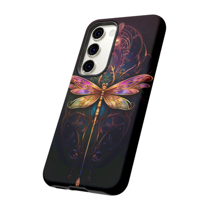 Art Nouveau Dragonfly - A Timeless Symbol of Elegance for Google Pixel, iPhone, and Samsung Cases