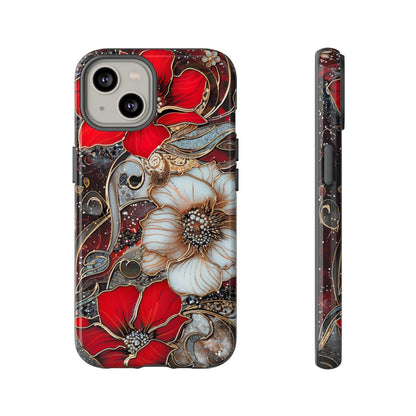 Stained Glass Floral Paisley Explosion Phone Case